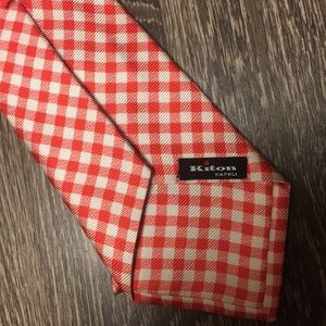 Kiton Gingham Tie